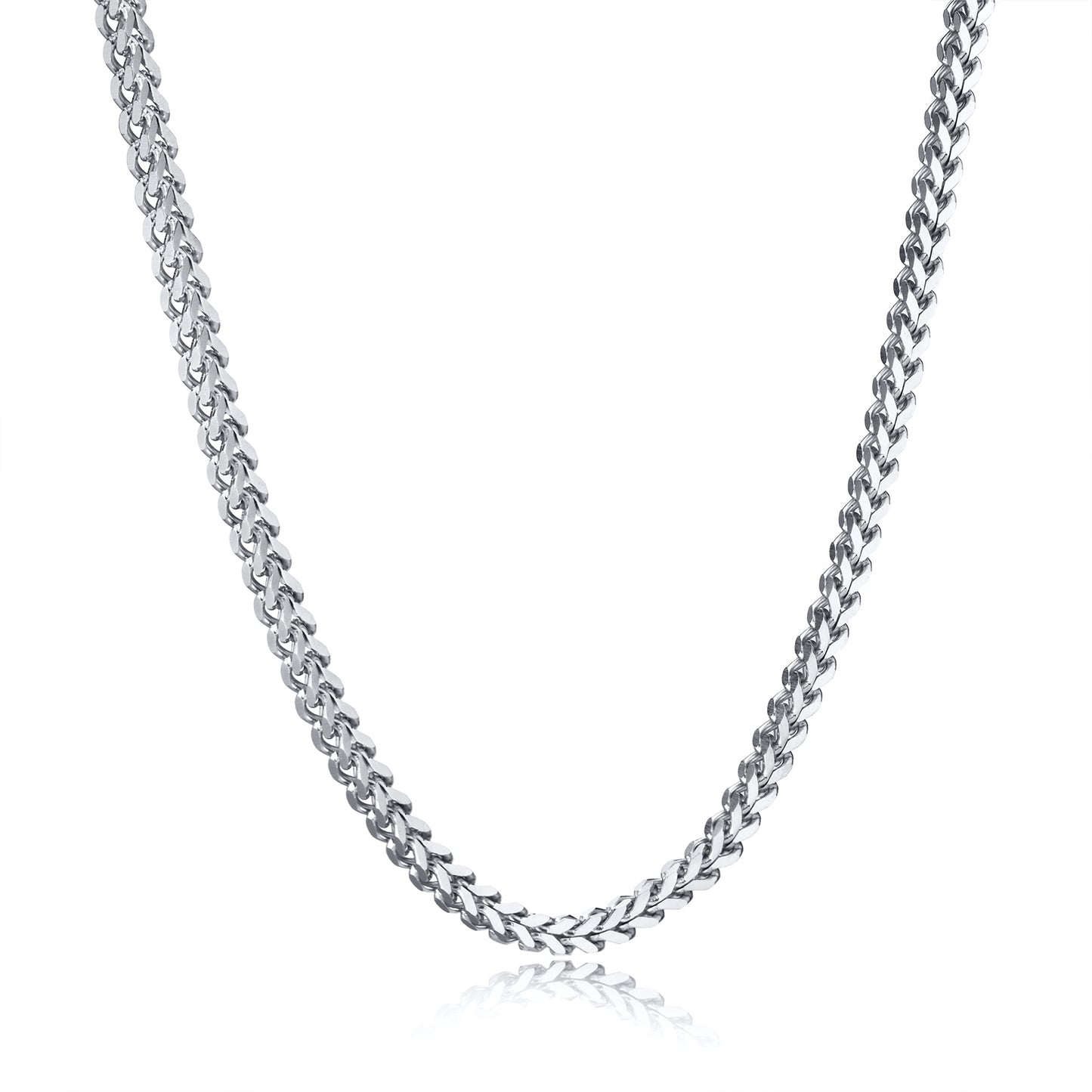 3mm Franco Link Chain Necklace