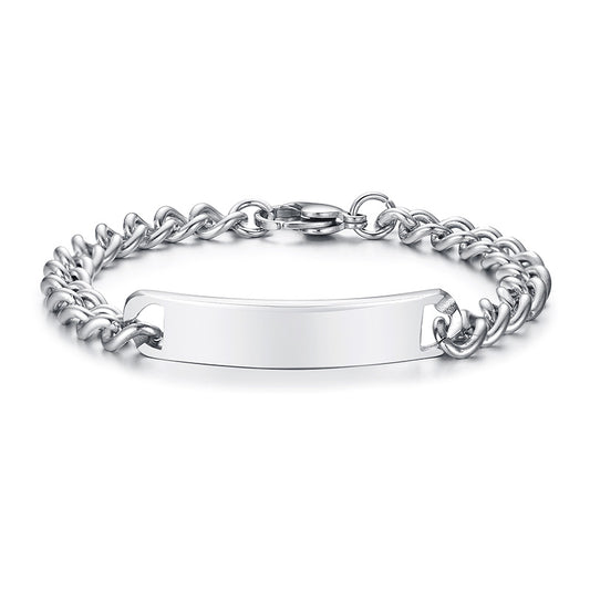 Name Tag Bracelet,  8mm