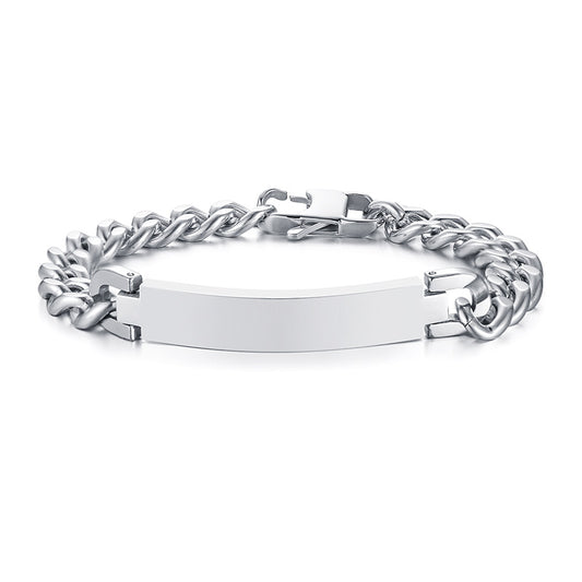 Name Tag Bracelet,  9mm