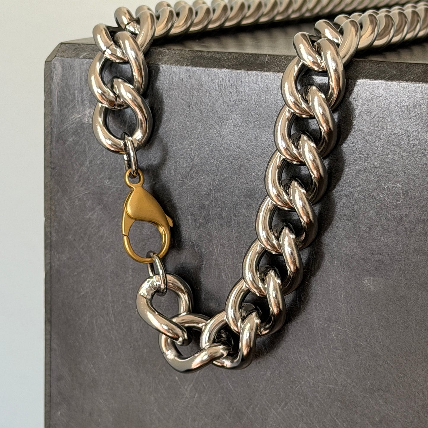Round Chain Necklace, 13mm