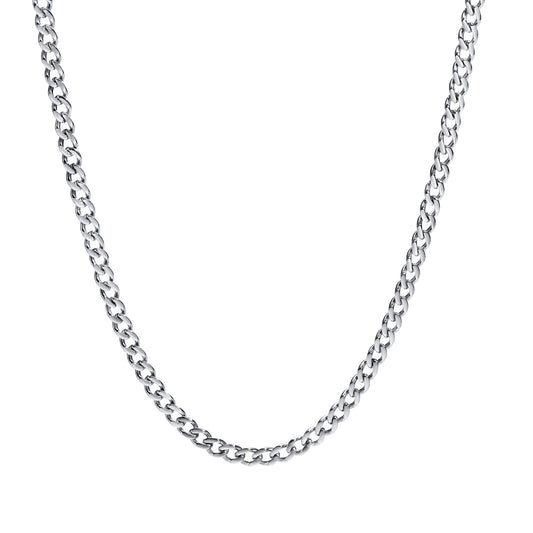 3mm Classic Curb Chain Necklace