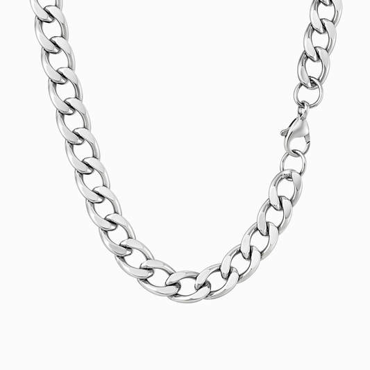 Rounded Curb Chain Necklace